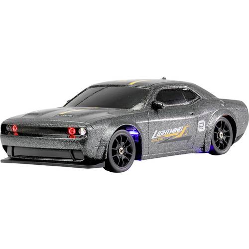 Amewi Drift Sport Muscle Car Grau Brushed 1:43 RC Modellauto Sportwagen Allradantrieb (4WD) RtR