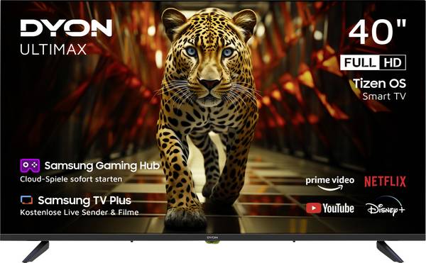 Dyon Ultimax 40F-TI LED-TV 100 cm 40 Zoll EEK F (A - G) Schwarz