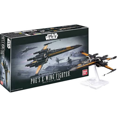 Revell 01216 BANDAI Poes X-Wing Fighter Bausatz 1:72