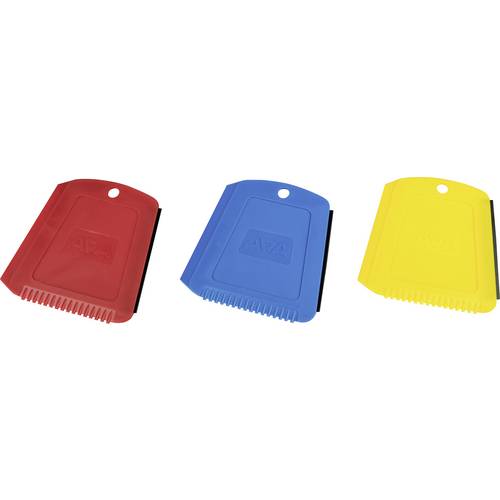 APA Kunststoff, Gummi Eiskratzer Gummi-Abstreiflippe (L x B x H) 5 x 120 x 120 mm Pkw, SUV, Wohnmobile, Van farbig sorti...