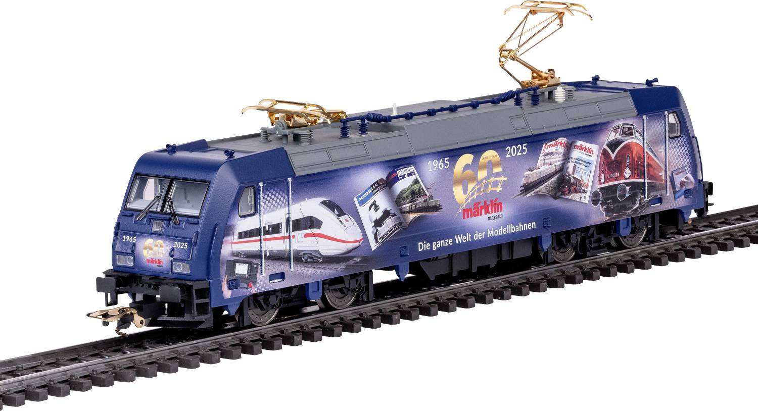 Thumbnail - Märklin 036060 H0 E-Lok BR 185 60 Jahre MM