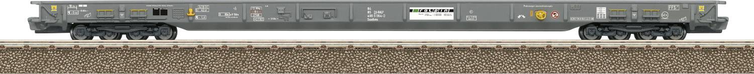 TRIX H0 T24440 Niederbordwagen DC