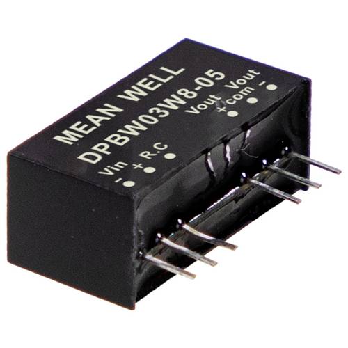 MEAN WELL DPBW03W8-12 DC/DC-Wandler 0.125 A 3 W Inhalt 1 St.