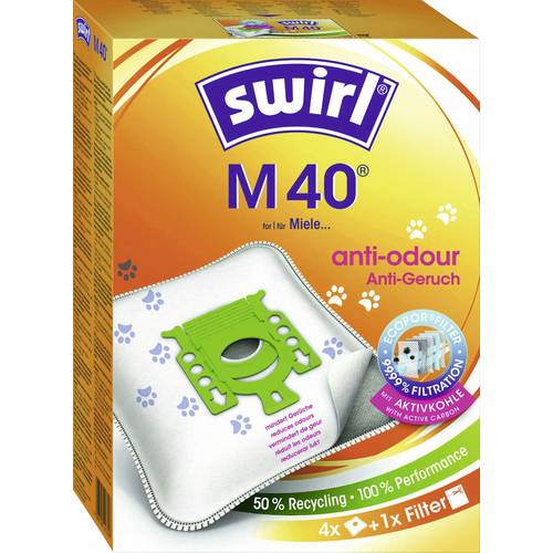 Thumbnail - Swirl M 40 EcoPor Anti Odour Staubsaugerbeutel 4 St.