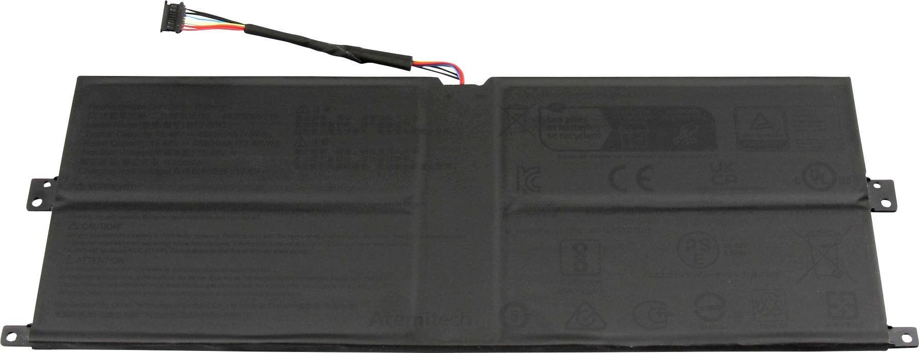 MSI Notebook-Akku Akku S9N-0S4A210-AQ2 15.48 V 4845 mAh MSI