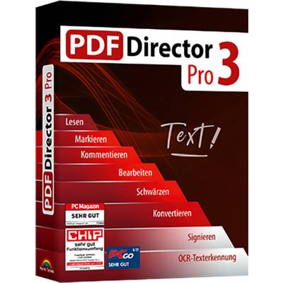 Markt & Technik PDF Director 3 PRO Vollversion, 3 Lizenzen Windows PDF-Software-0