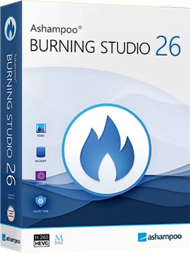 Markt & Technik Ashampoo Burning Studio 26 Vollversion, 1 Lizenz Windows Brenn-Software