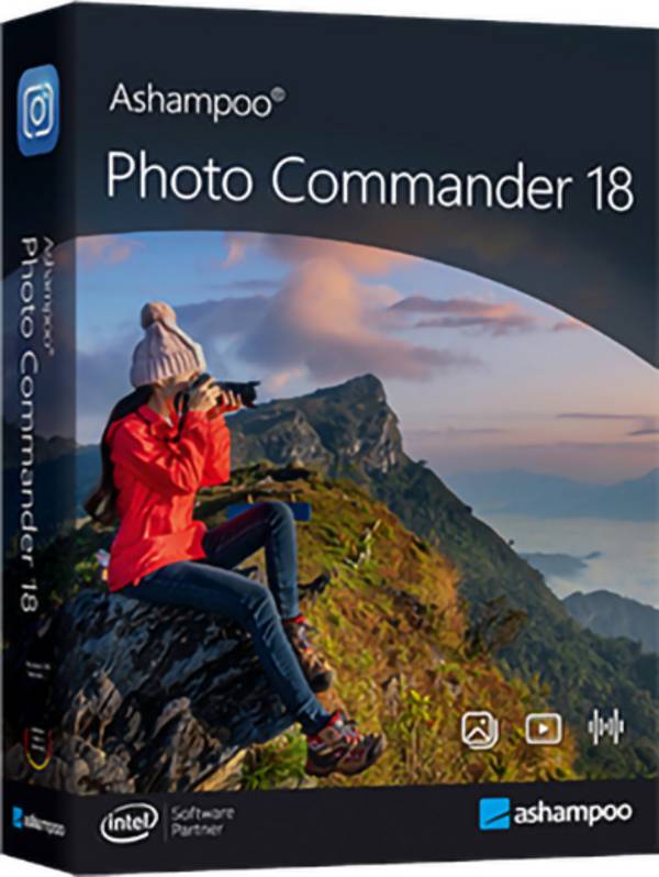 Markt & Technik Ashampoo PhotoCommander 18 Vollversion, 1 Lizenz Windows Bildbearbeitung