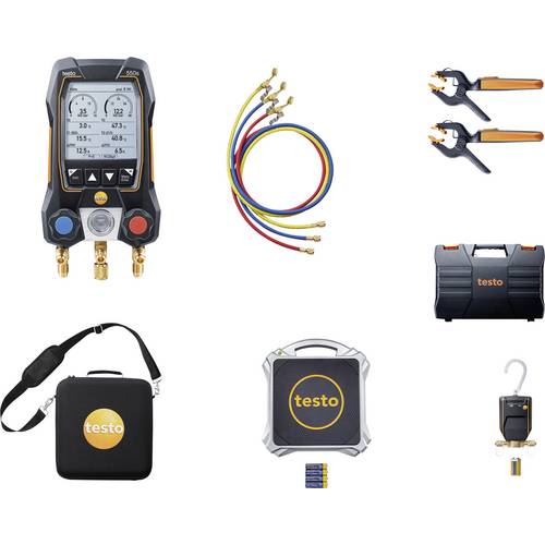 Thumbnail - Wärmepumpen-Profi-Set testo testo 550s - Wärmepumpen-Set S Druck, Temperatur, Vakuum