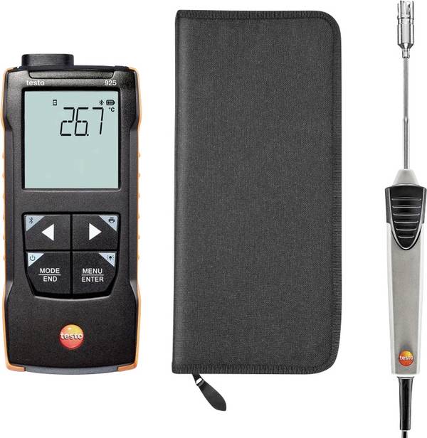 testo 8714 0059 testo 925 Set mit Oberflächenfühler  Temperaturfühler  1 St.