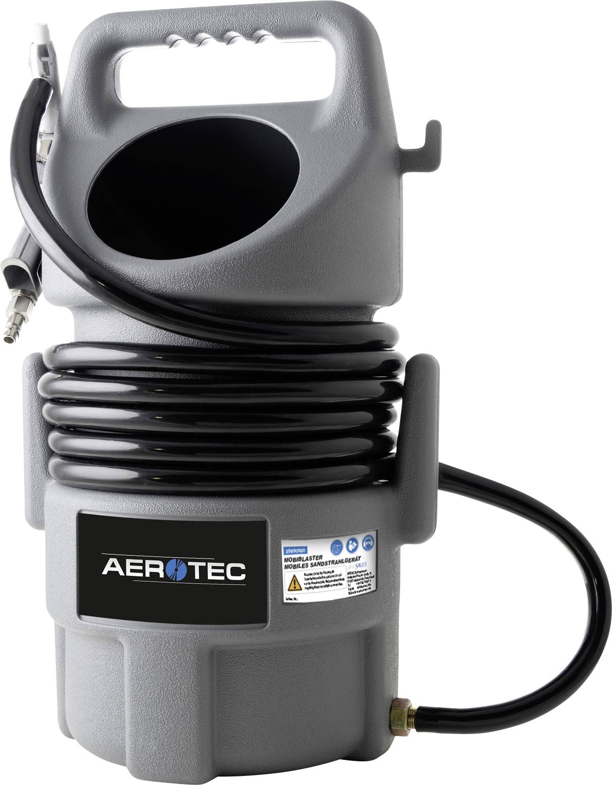 Aerotec Mobiblast Druckluft-Sandstrahlgerät 1/2 (12.5 mm) 6.7 bar