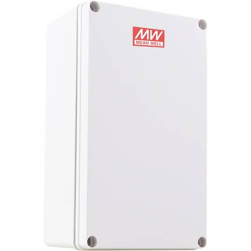MEAN WELL Gehäuse, Industrie-Gehäuse, Outdoor-Gehäuse 150 x 250 x 100 PC, Polycarbonat, Kunststoff Grau 1 St.
