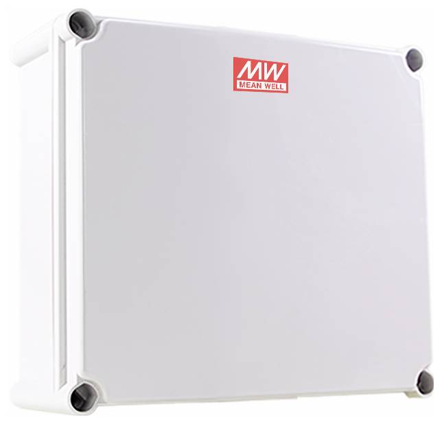 MEAN WELL Gehäuse, Industrie-Gehäuse, Outdoor-Gehäuse 175 x 175 x 75 PC, Polycarbonat, Kunststoff Grau 1 St.