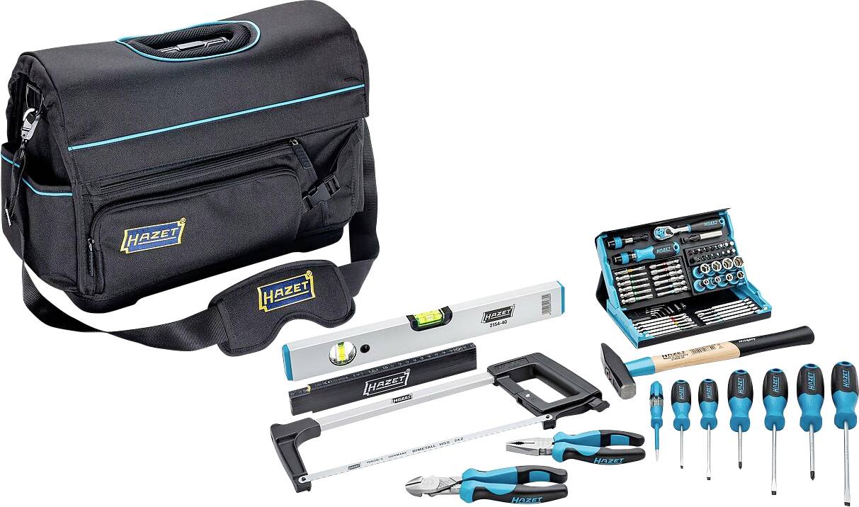 Thumbnail - Hazet 191T-6/73 Universal Werkzeugtasche bestückt (L x B x H) 520 x 370 x 300 mm