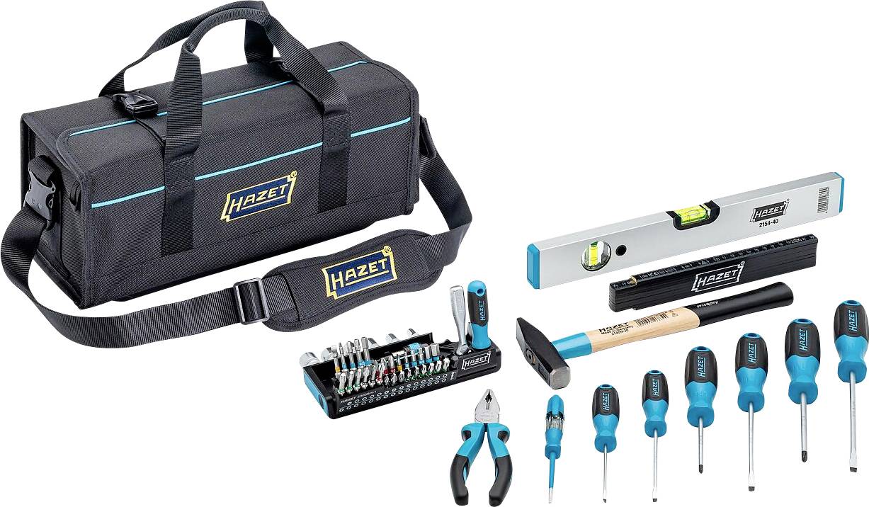 Thumbnail - Hazet 191T-5/51 Universal Werkzeugtasche bestückt (L x B x H) 450 x 200 x 180 mm