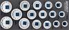 Hazet 163-643/16 Steckschlüsseleinsatz-Set metrisch 3/4" (20 mm) 163-643/16