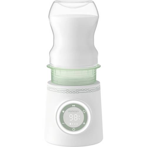 momcozy Milchflaschenwärmer Grün, Transparent, Weiß