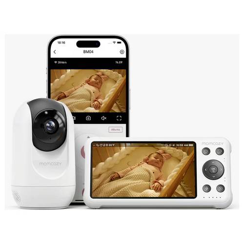 momcozy ME005-WH12NB-A Babyphone mit Kamera