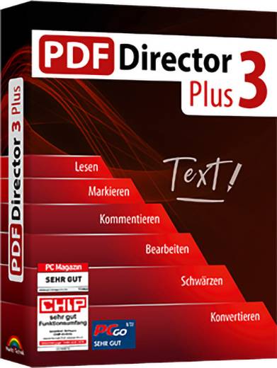 Markt & Technik PDF Director 3 Plus Vollversion, 1 Lizenz Windows PDF-Software