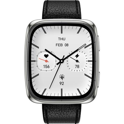 Thumbnail - Amazfit Active 2 Square Premium Smartwatch Schwarz