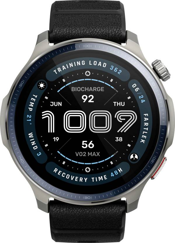 Amazfit Balance 2 NFC Smartwatch   Schwarz