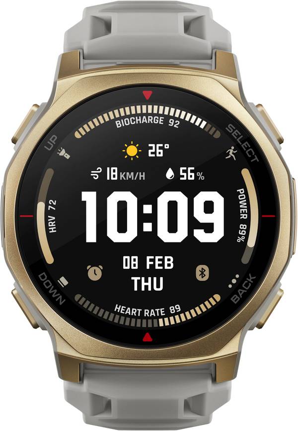 Amazfit T-Rex 3 Pro Smartwatch 44 mm   Gold, Grau