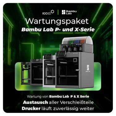 IGO3D Service Bambu Lab P- / X-Series Passend für (3D Drucker): BambuLab