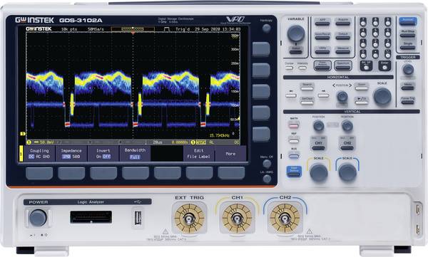 GW Instek GDS-3102A Digital-Oszilloskop  1 GHz  5 GSa/s 200 Mpts 8 Bit  1 St.
