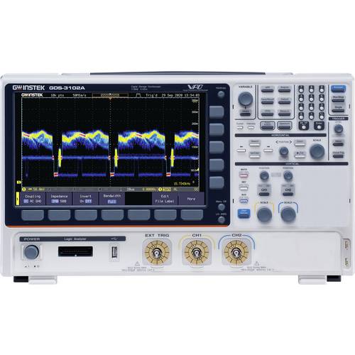 GW Instek GDS-3102A Digital-Oszilloskop 1 GHz 5 GSa/s 200 Mpts 8 Bit 1 St.