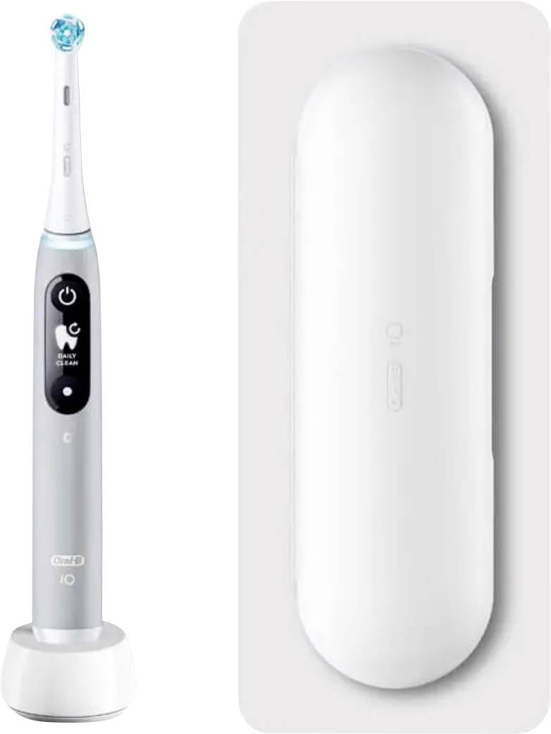 Oral-B iO Serie 6 377269 Elektrische Zahnbürste Grau