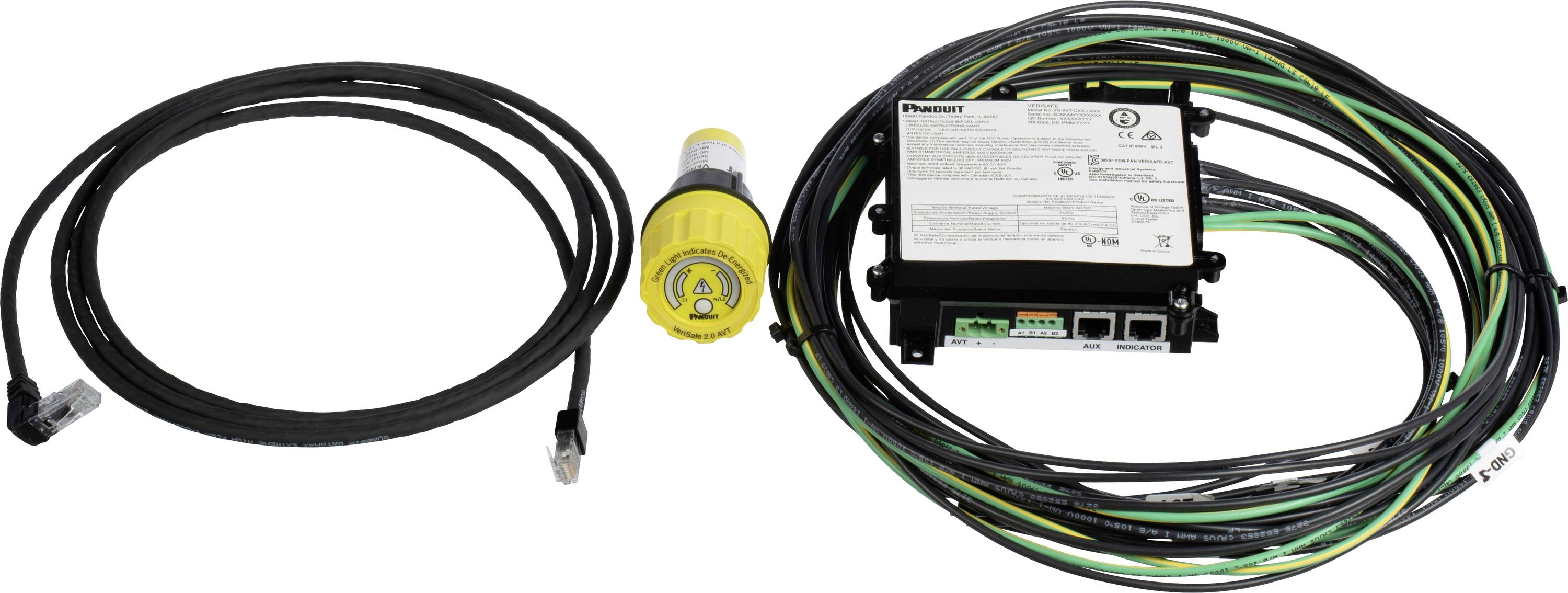 Panduit VS2-AVT-1PB-02 Spannungsfreiheitsprüfer 1000 V 1 St.