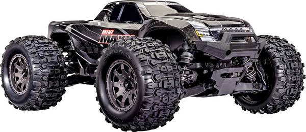 Traxxas Mini Maxx BL-2s Schwarz Brushless 1:10 RC Modellauto Elektro Monstertruck Allradantrieb (4WD)  2,4 GHz