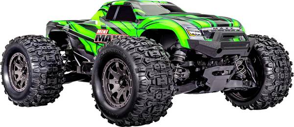 Traxxas Mini Maxx BL-2s Grün Brushless 1:10 RC Modellauto Elektro Monstertruck Allradantrieb (4WD)  2,4 GHz