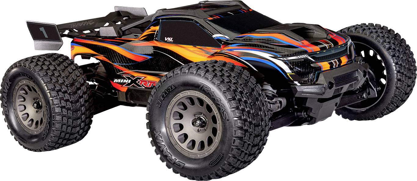 Traxxas Mini XRT VXL-3s Orange Brushless 1:10 RC Modellauto Elektro Monstertruck Allradantrieb (4WD) RtR 2,4 GHz