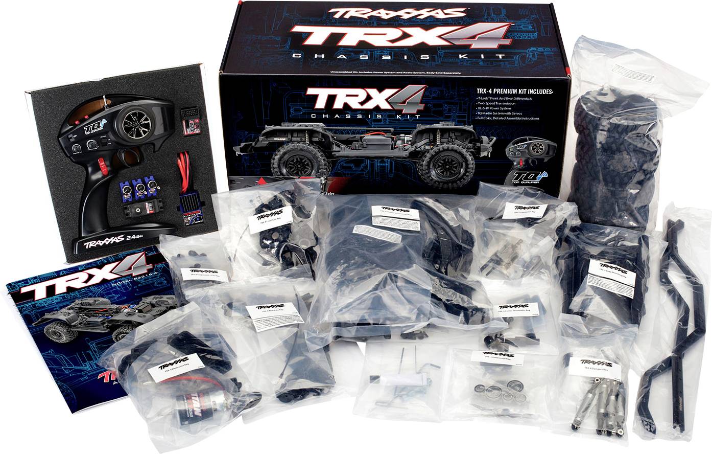 Traxxas TRX-4 Crawler Kit Brushed 1:10 RC Modellauto Elektro Crawler Allradantrieb (4WD) 2,4 GHz