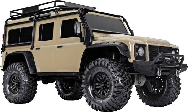 Traxxas TRX-4 Land Rover Defender Brushed 1:10 RC Modellauto Elektro Crawler Allradantrieb (4WD) RtR 2,4 GHz