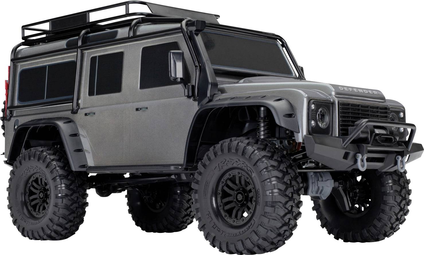 Traxxas TRX-4 Land Rover Defender Brushed 1:10 RC Modellauto Elektro Crawler Allradantrieb (4WD) RtR 2,4 GHz