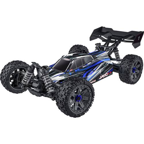 Traxxas Jato 4X4 BL-2s Blau Brushless 1:8 RC Modellauto Elektro Buggy Allradantrieb (4WD) RtR 2,4 GHz