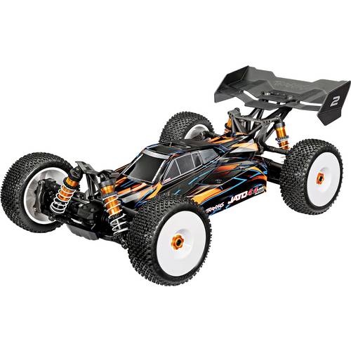 Traxxas JATO 4x4 VXL 4S Orange Brushless 1:8 RC Modellauto Elektro Buggy Allradantrieb (4WD) RtR 2,4 GHz