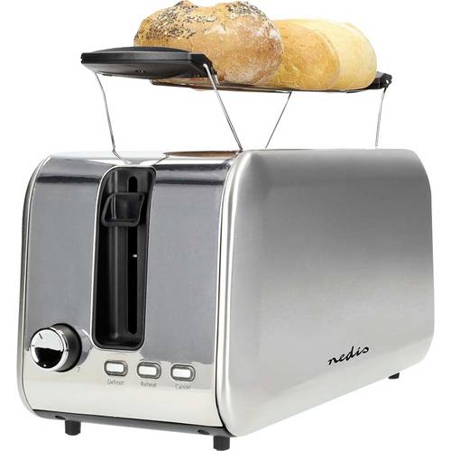 Nedis KABT400AL Toaster Silber
