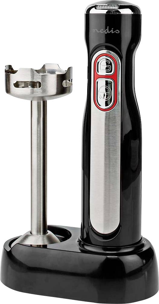 Nedis KAHB600BK Stabmixer 100 W Schwarz, Silber