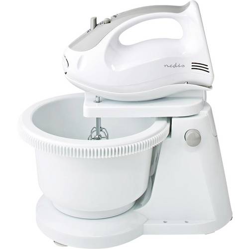 Nedis KAHM110CWT Handmixer 200 W Grau, Weiß