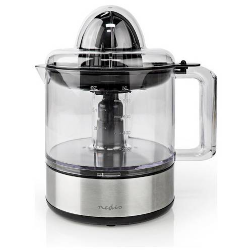 Nedis Zitruspresse KAJC110CBK 30 W Schwarz, Silber