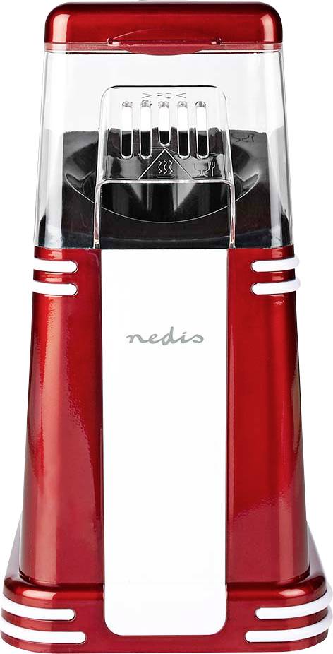 Nedis FCPC100RD FCPC100RD Popcorn-Maker Weiß, Rot