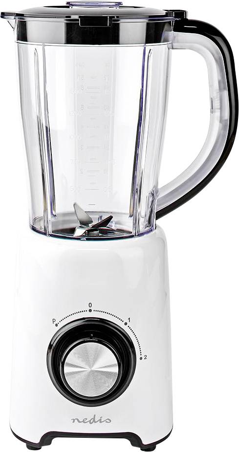 Nedis KABL300CWT Standmixer 800 W Schwarz, Weiß
