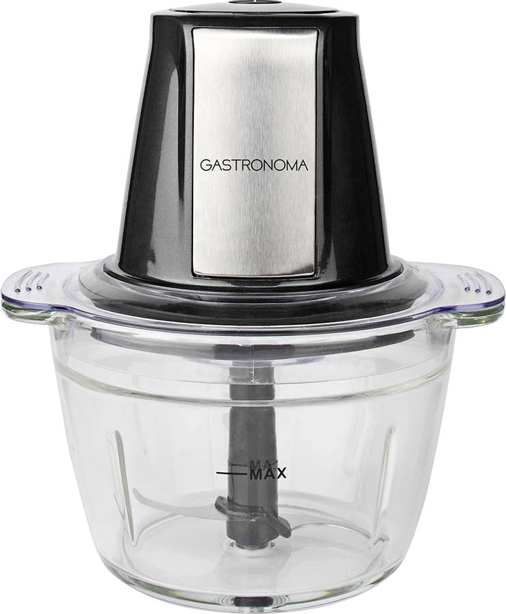 Gastronoma 18210101 Zerkleinerer 500 W Schwarz, Silber
