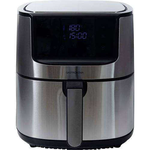 Gastronoma 18290010 Heißluft-Fritteuse 8 l 1800 W Umluft-Funktion, Überhitzungsschutz Silber, Schwarz