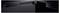 Ein schlanker, schwarzer Netzwerk-Switch mit mehreren Ethernet-Ports, der sein modernes Design und seine Funktionalität vor einem dunklen Hintergrund hervorhebt.