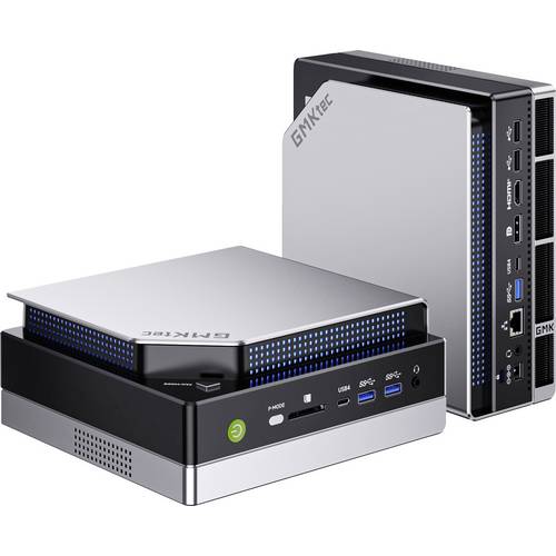 GMKtec Mini PC Mini PC, AMD Ryzen™ AI Max+ 395 (64+1TB @DDR5X, WIN 11 Pro) 8K AMD AMD Ryzen™ AI Max+ 395, 16C, 32 thread...