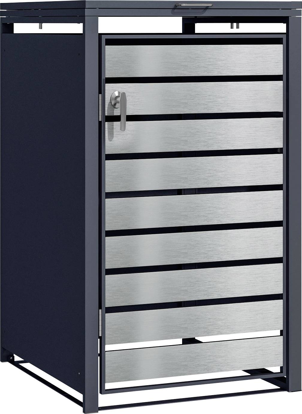 Thumbnail - Phoenix GB1168ASK Series GB Mülltonnenbox Silber 240 l 1 Mülltonne